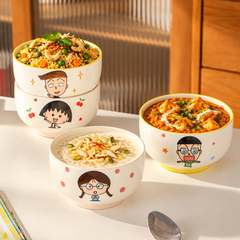 Cute Printed Ceramic Bowl