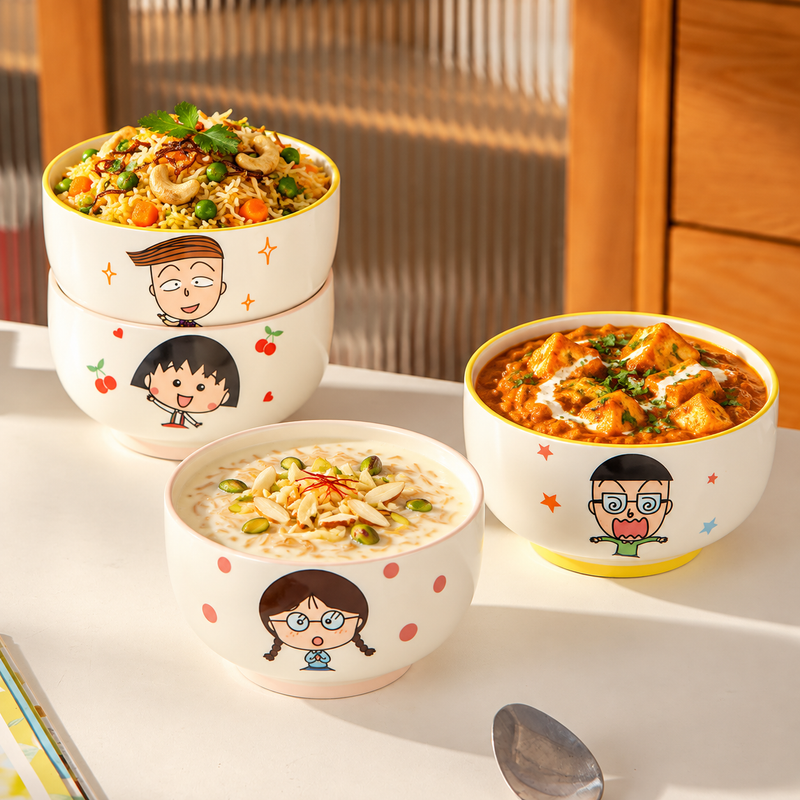 Cute Printed Ceramic Bowl