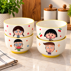 Cute Printed Ceramic Bowl
