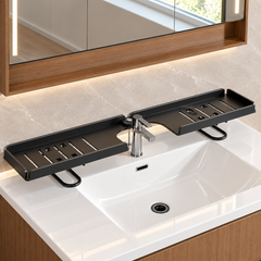Adjustable Over Faucet Storage Rack