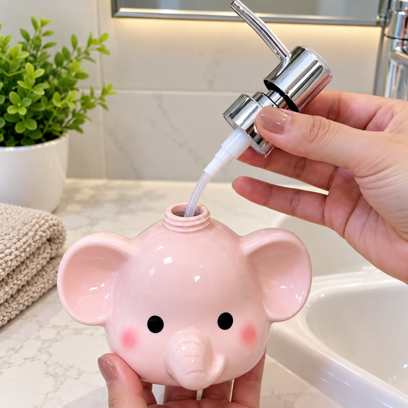 Cute Elephant Liquid Dispenser