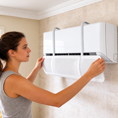 Adjustable AC Airflow Shield