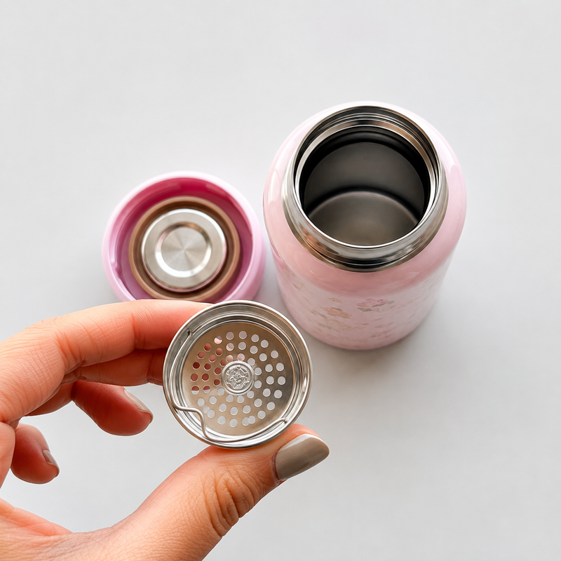 Floral Print Infuser Bottle