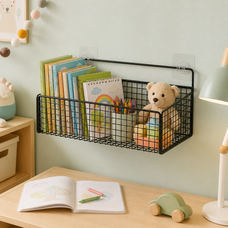 Detachable Metal Storage Basket
