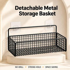 Detachable Metal Storage Basket