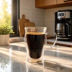 Double Wall Glass Mug