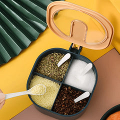 4-in-1 Spice Box with Spoons