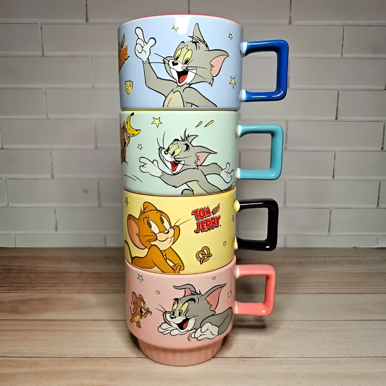 Cute Tom and Jerry Mug