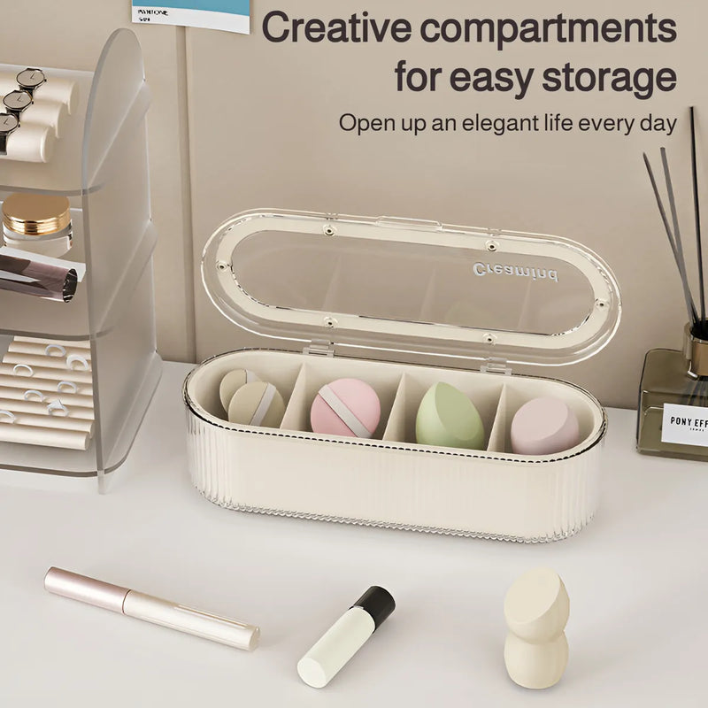 Transparent Cosmetic Organizer Box