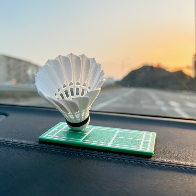 SpinShuttle Car Ornament