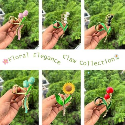 Floral Elegance Claw