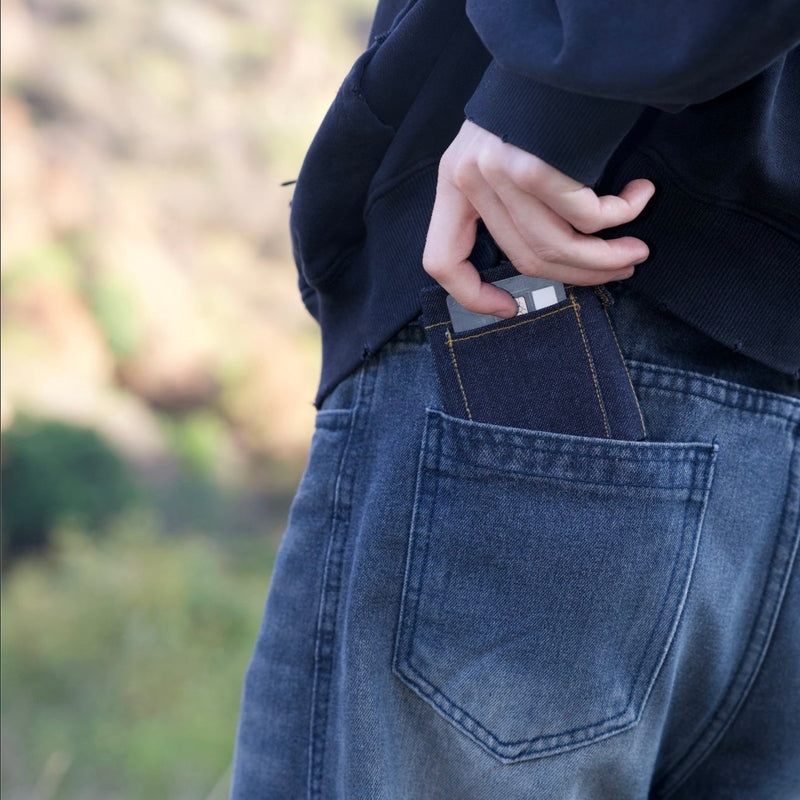 Mini Jeans Wallet
