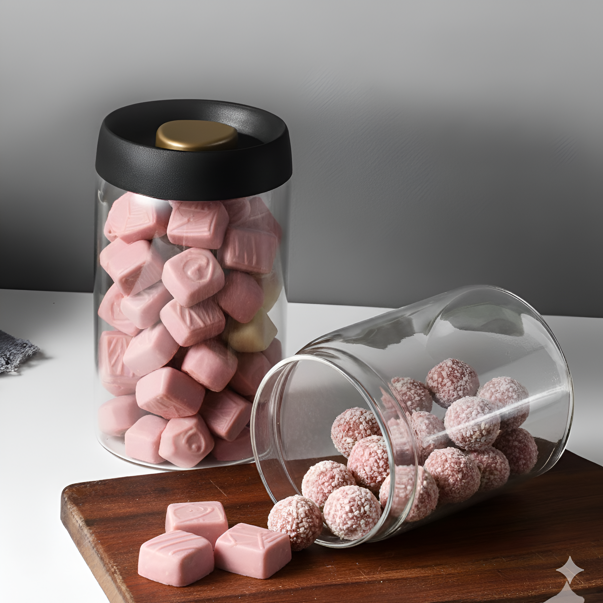 Vacuum Press Storage Jars – Perfect for Home Use & Gifting