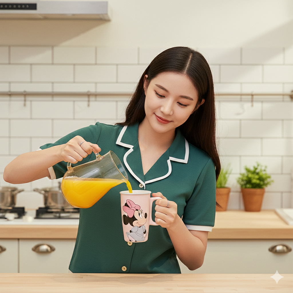 Aesthetic Minnie & Mickey Mug – Whimsical Mood Boost