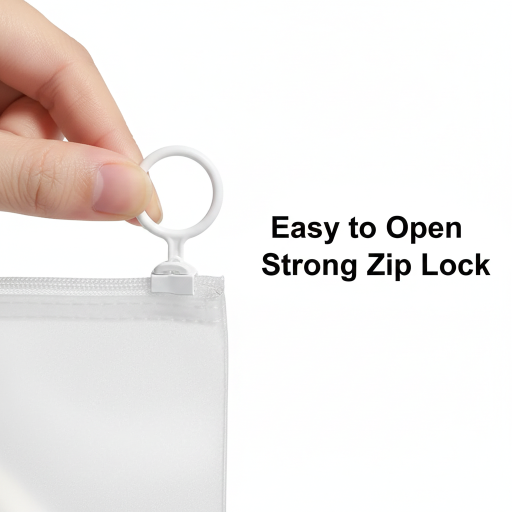 Transparent Storage Pouches – Transparent for quick access
