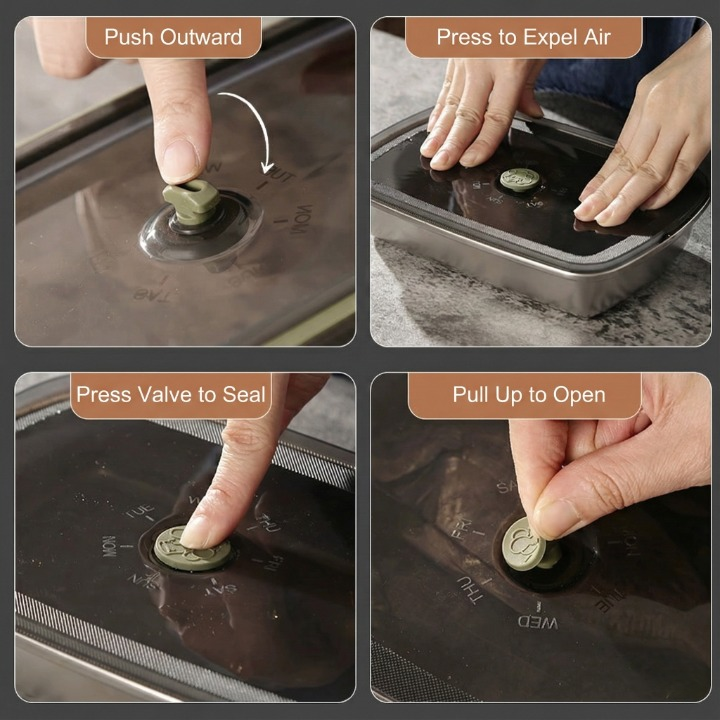 Vacuum Seal Steel Box – ODOR-Free Storage