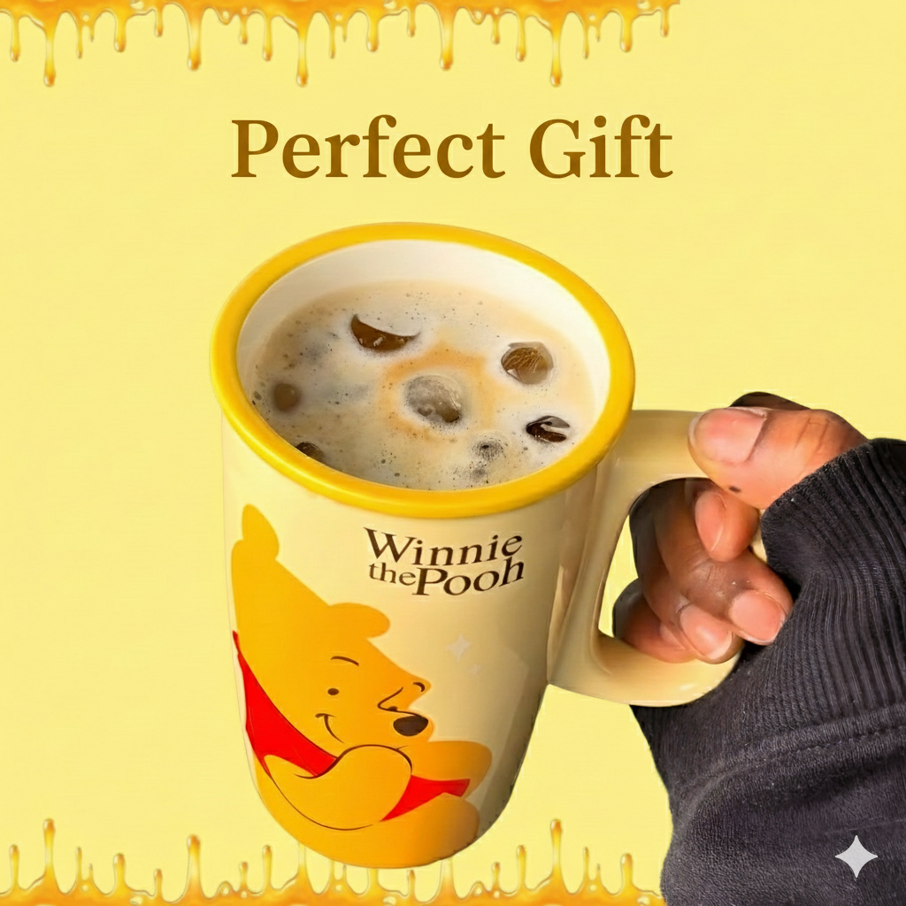 Pooh Ceramic Mug – Photo-Friendly Look