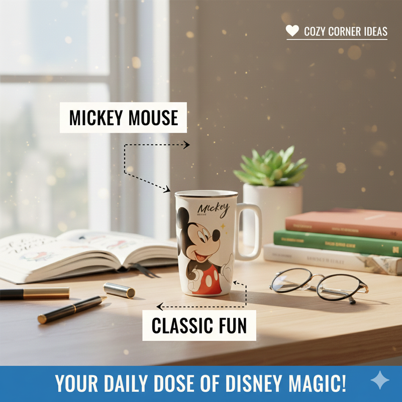 Aesthetic Minnie & Mickey Mug