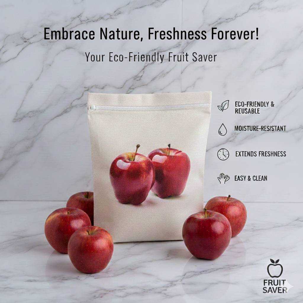 Vegetable & Fruit Storage Bags – Food-Safe Material