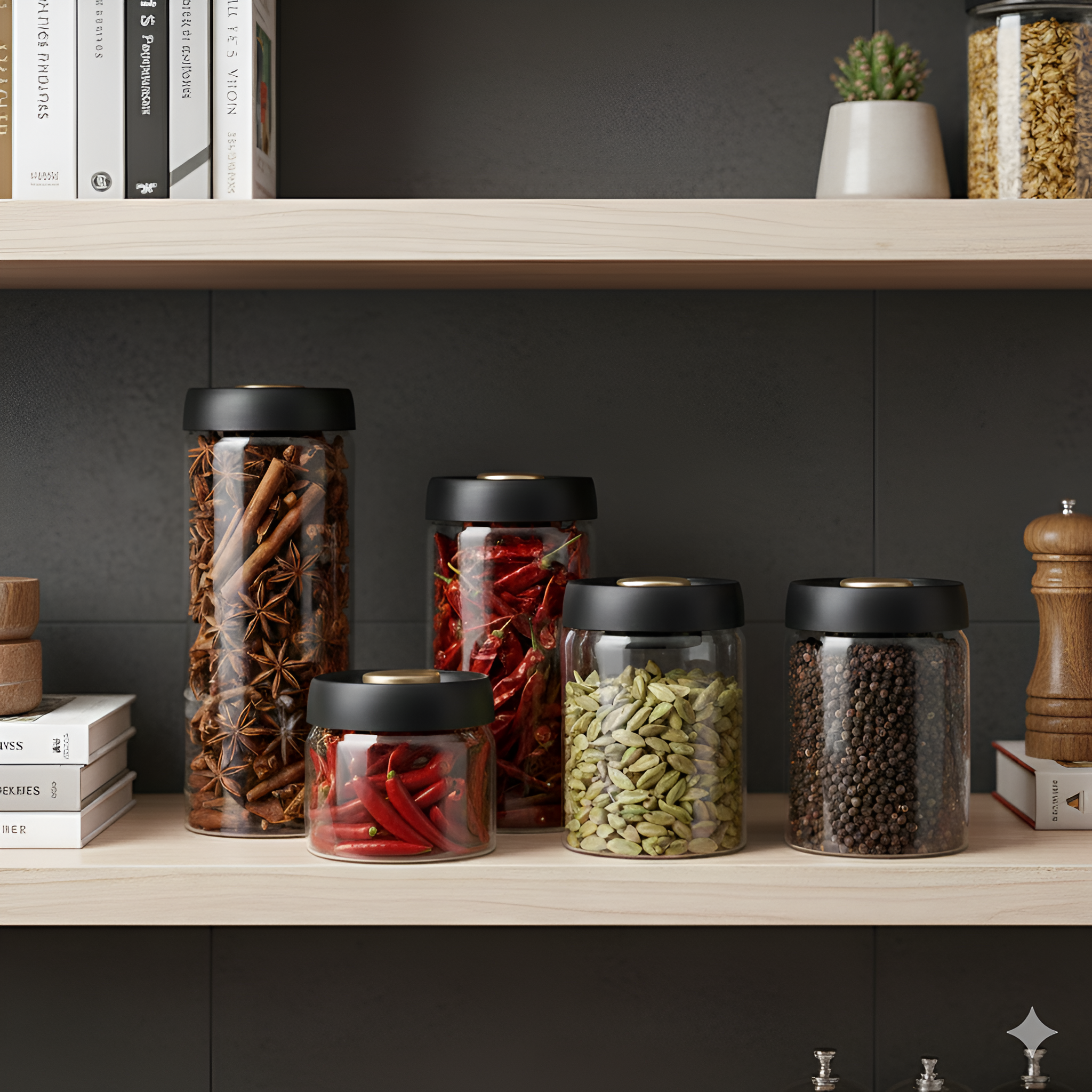 Vacuum Press Storage Jars – Food-Grade & BPA-Free Materials