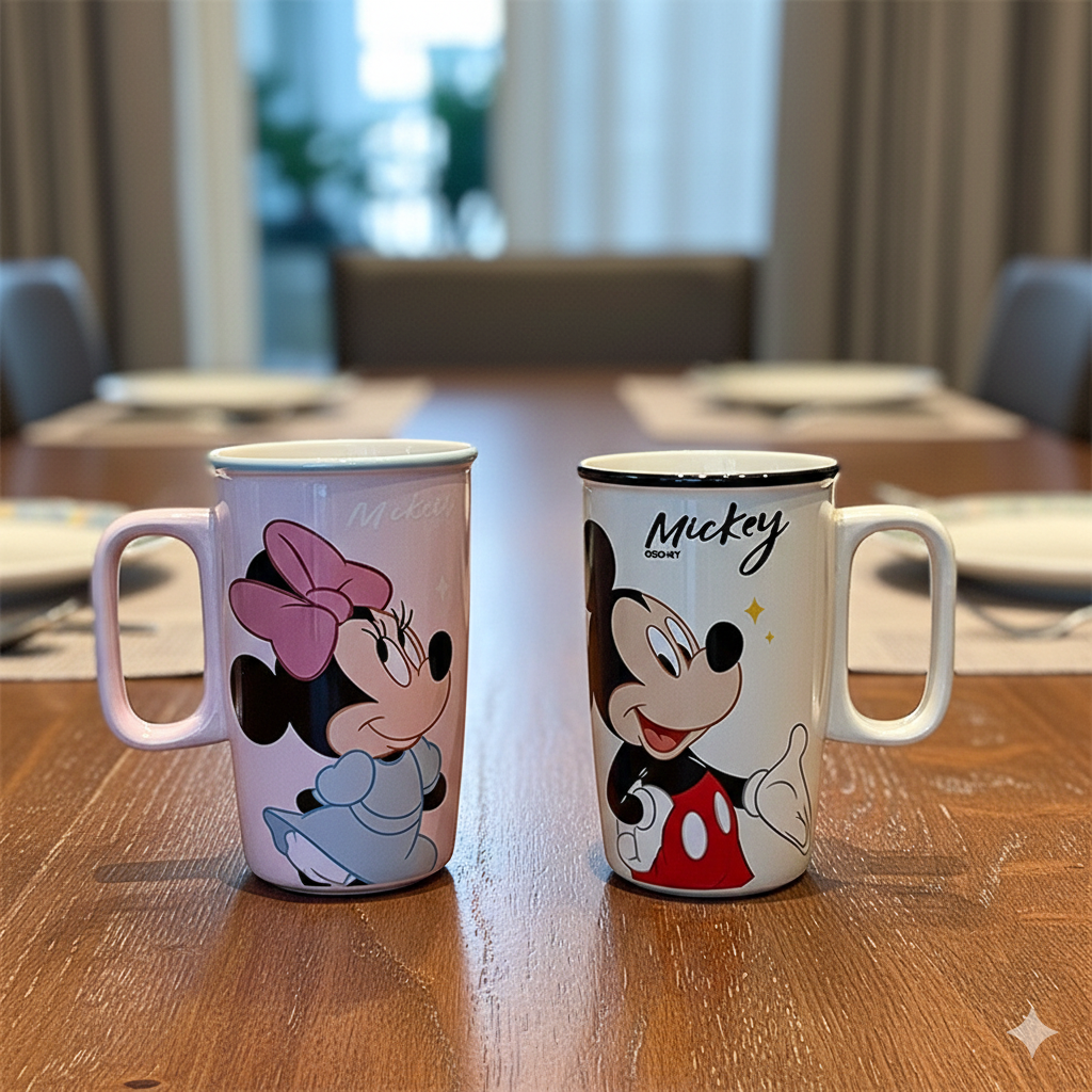 Aesthetic Minnie & Mickey Mug – Adorable Minnie Charm