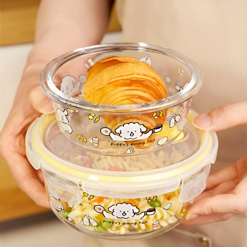 Cute Printed Container Set