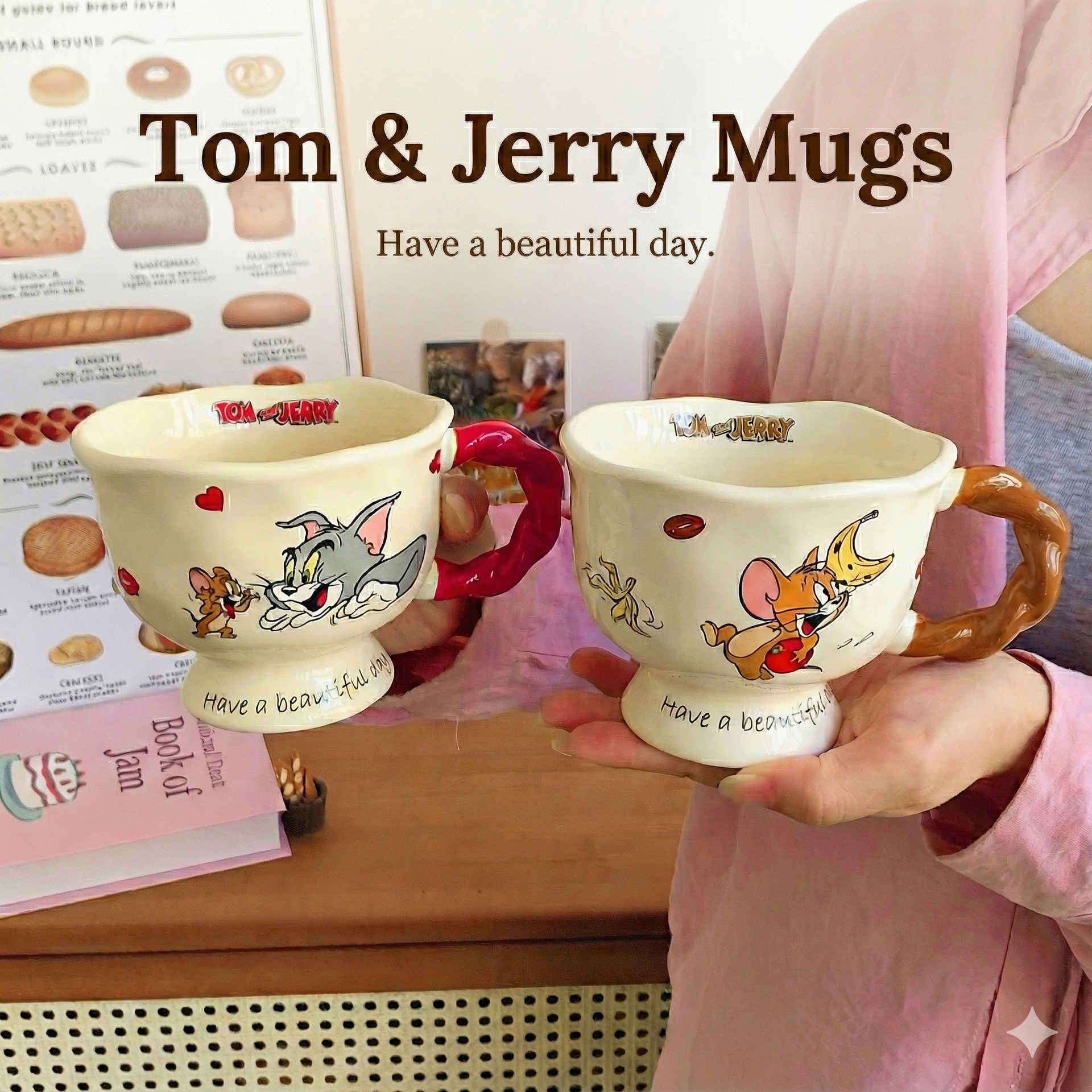 Tom And Jerry Ceramic Cup – Vensaa