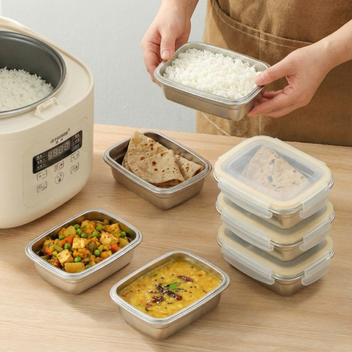 Steel Food Box – Eco-Friendly & Reusable Choice