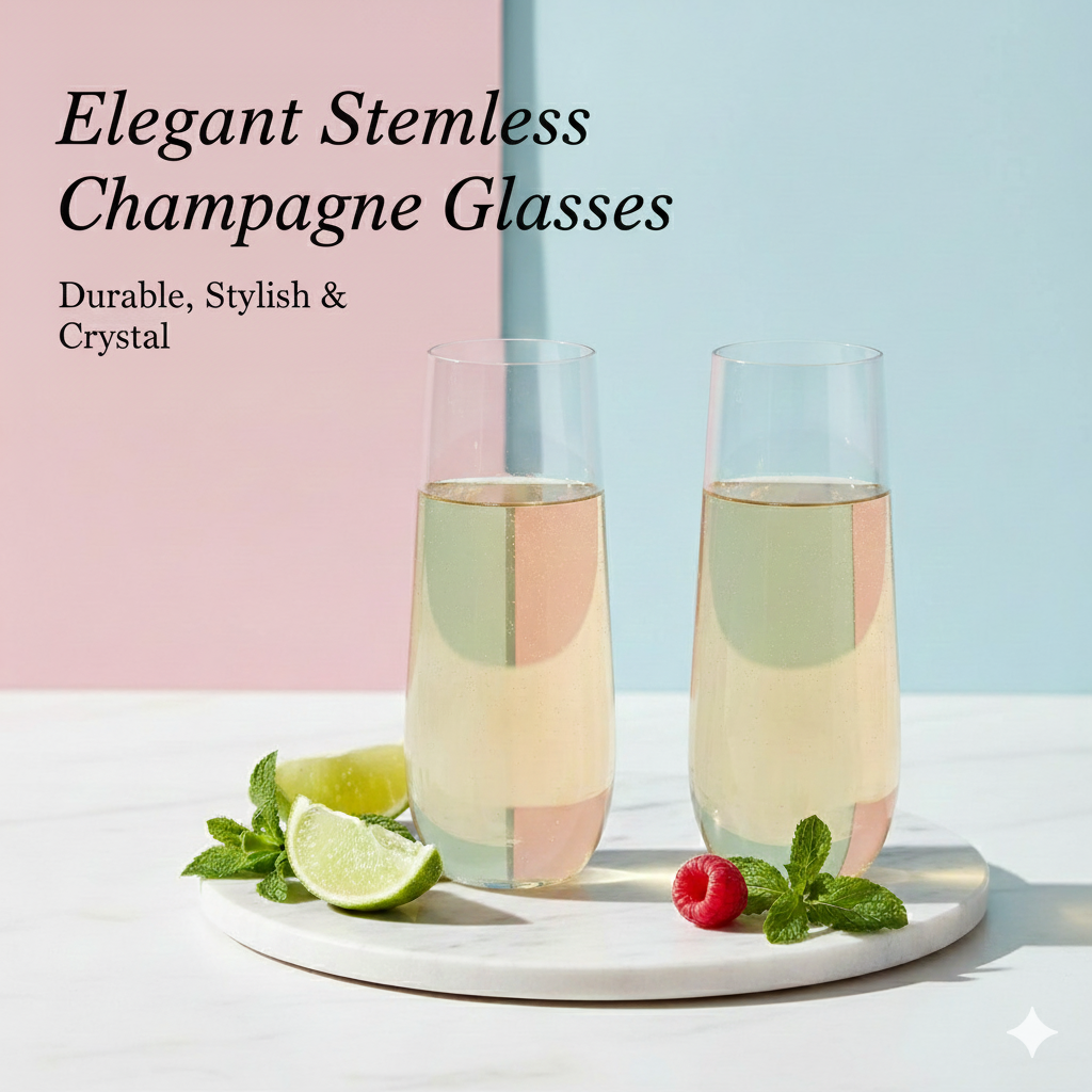 Luxury Crystal Glasses – Thoughtful detailing