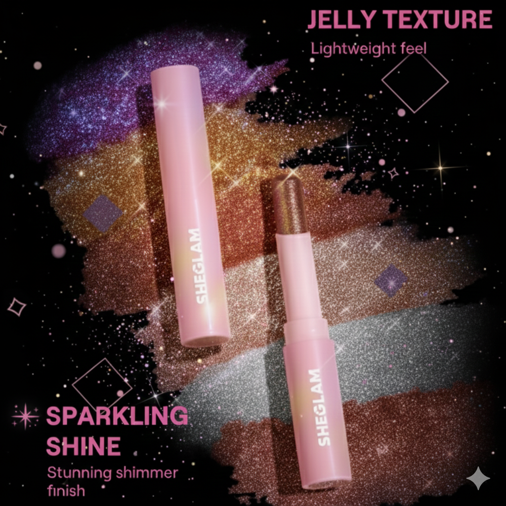 Crystal Jelly Stick (Pack of 6) – Perfect for Highlighting