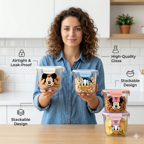 Mickey & Friends Storage Jars