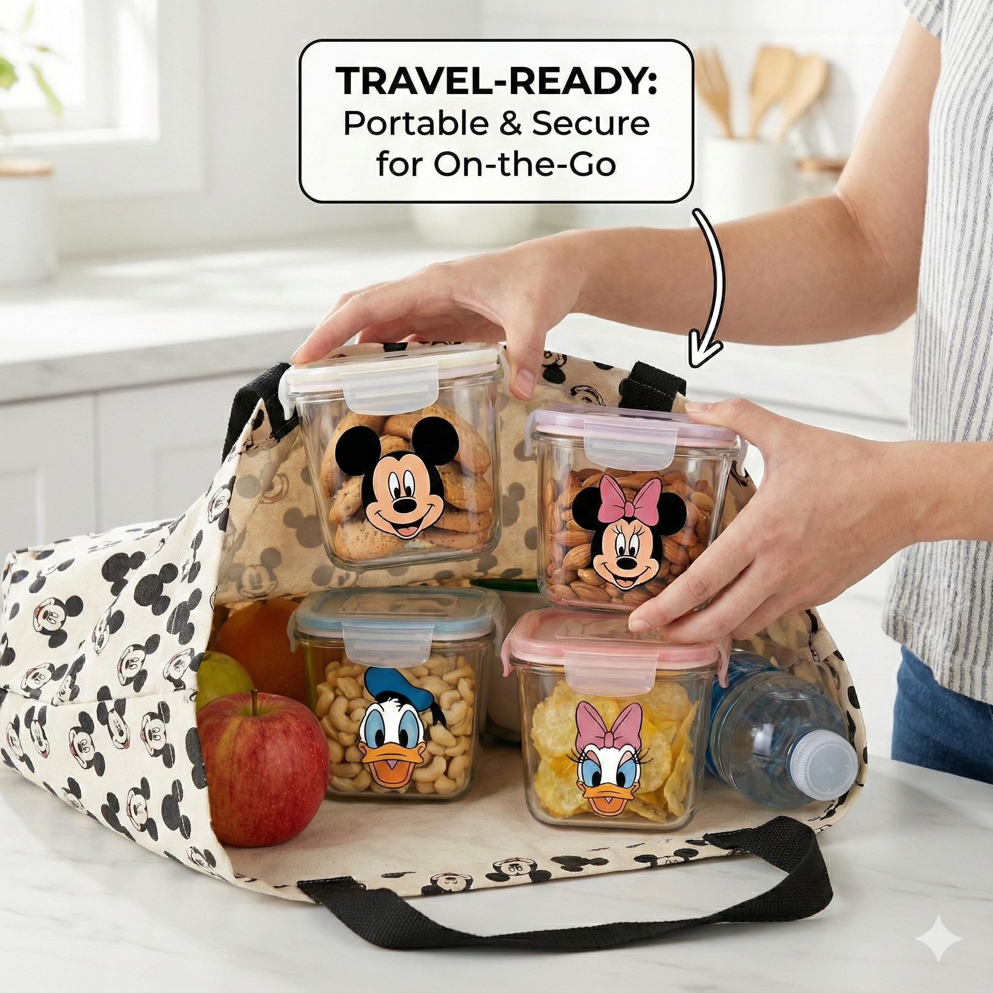 Mickey & Friends Glass Jars – Quality checked