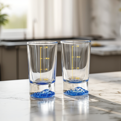 Blue Mountain Shot Glass