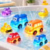 Glowing Cartoon Bath Toys