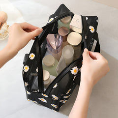 Floral Cosmetic Organizer Bag
