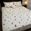Soft Cotton Kitty  Bedsheet(90x200cm)