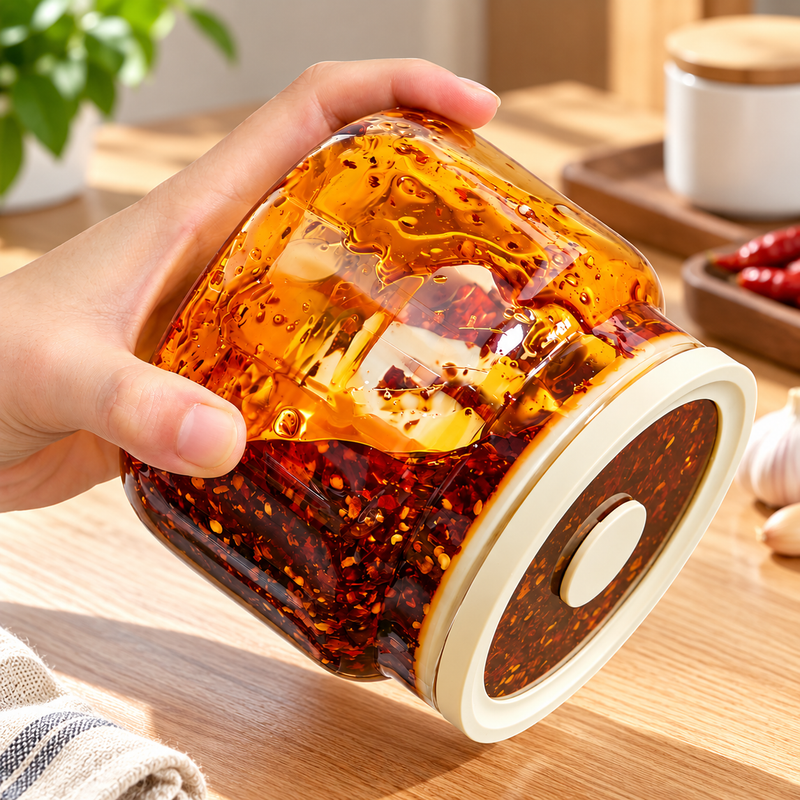 Airtight Transparent Glass jars