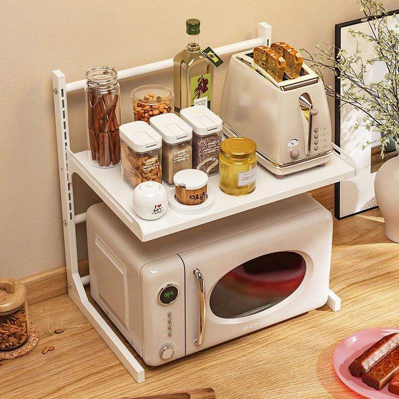 Adjustable Microwave Storage Rack