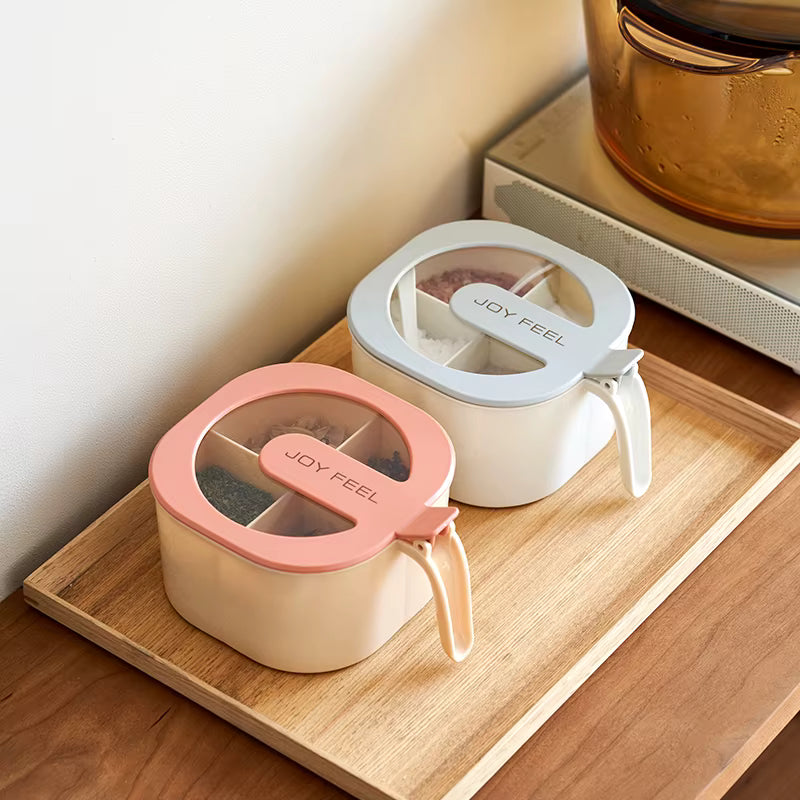4-in-1 Spice Box with Spoons