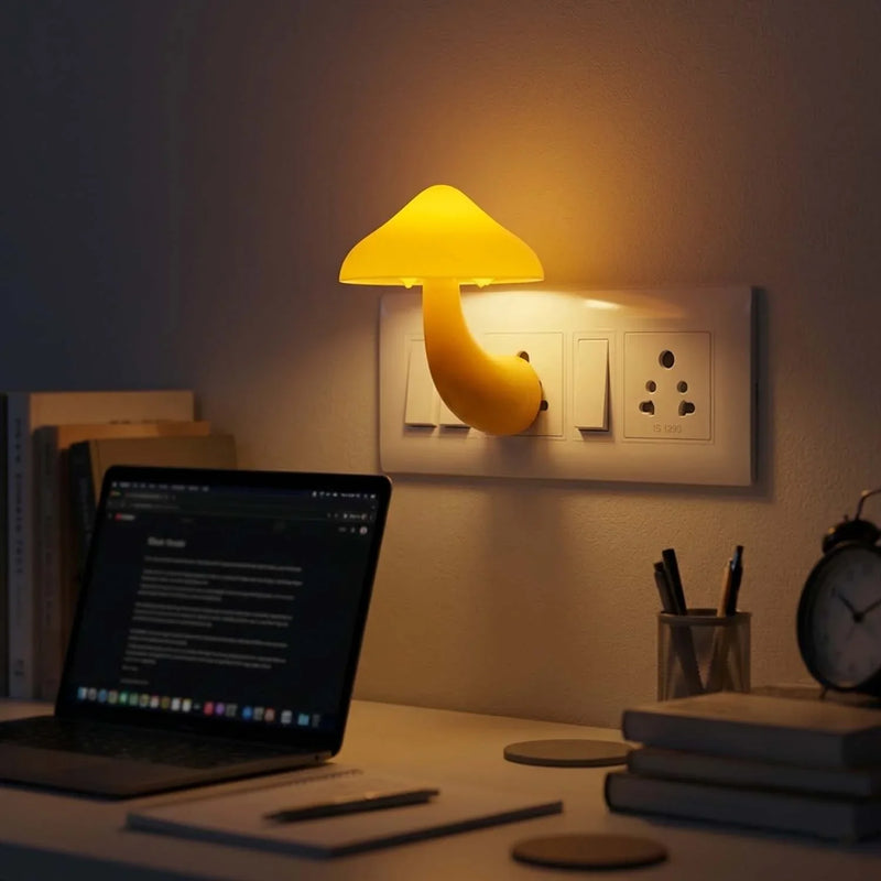 Mushroom Plug-In Night Light