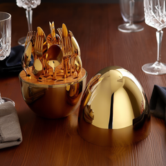 Gold Shell Cutlery