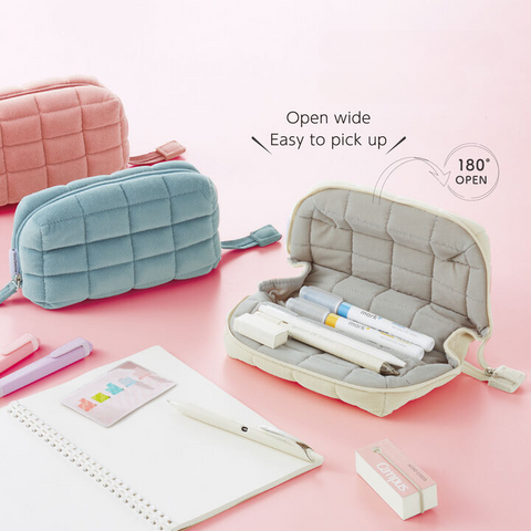 Cozy Soft Quilted Pouch