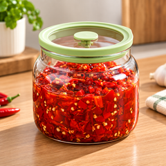 Airtight Transparent Glass jars
