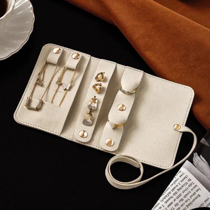 Portable Jewelry Storage Pouch