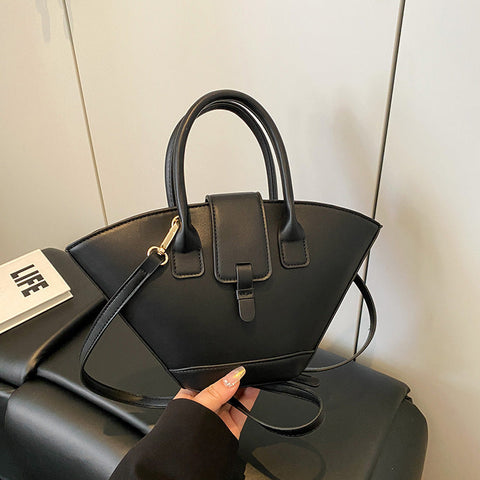 Fan-Shaped Tote Bag