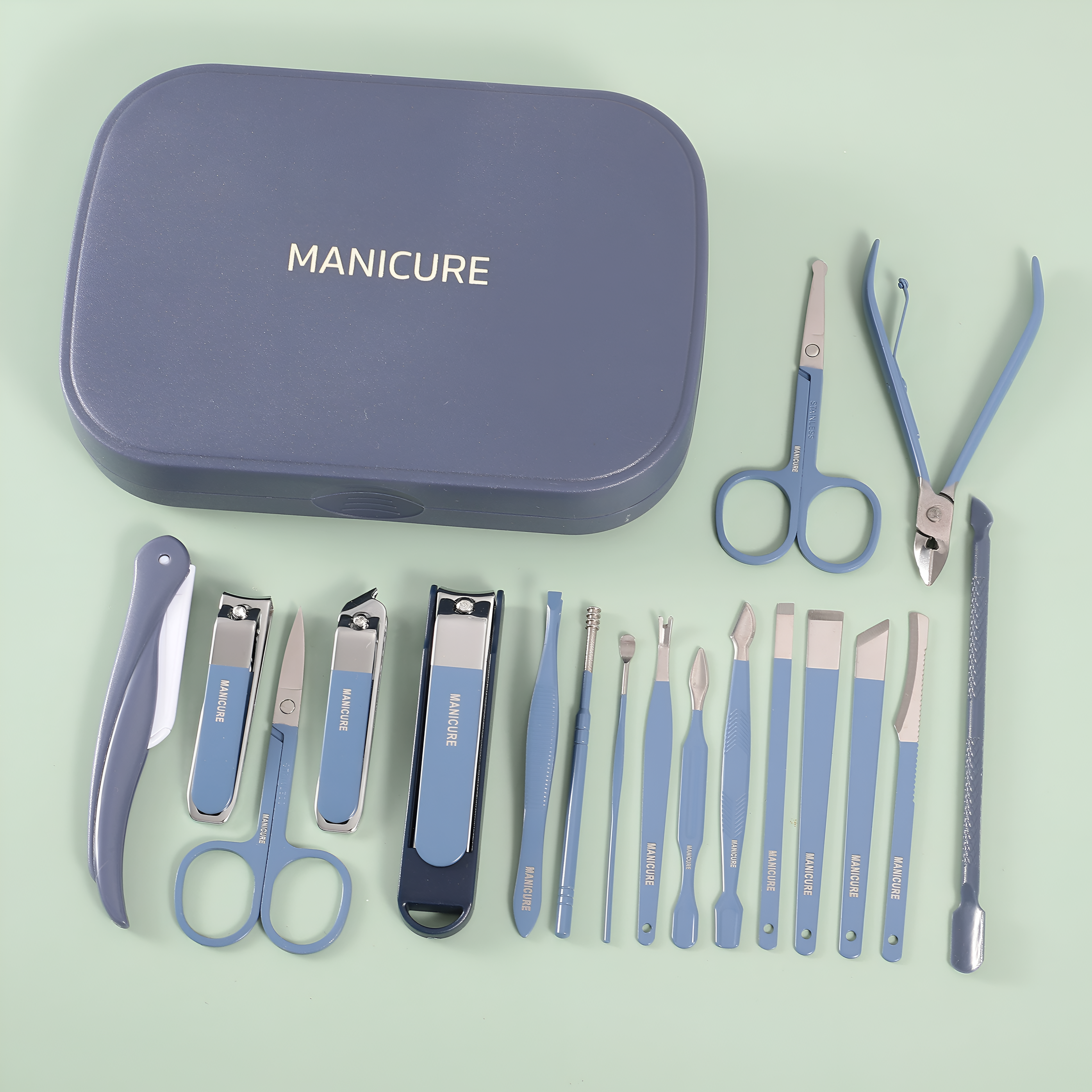 Portable Manicure Kit – Sharp Stainless Steel Tools