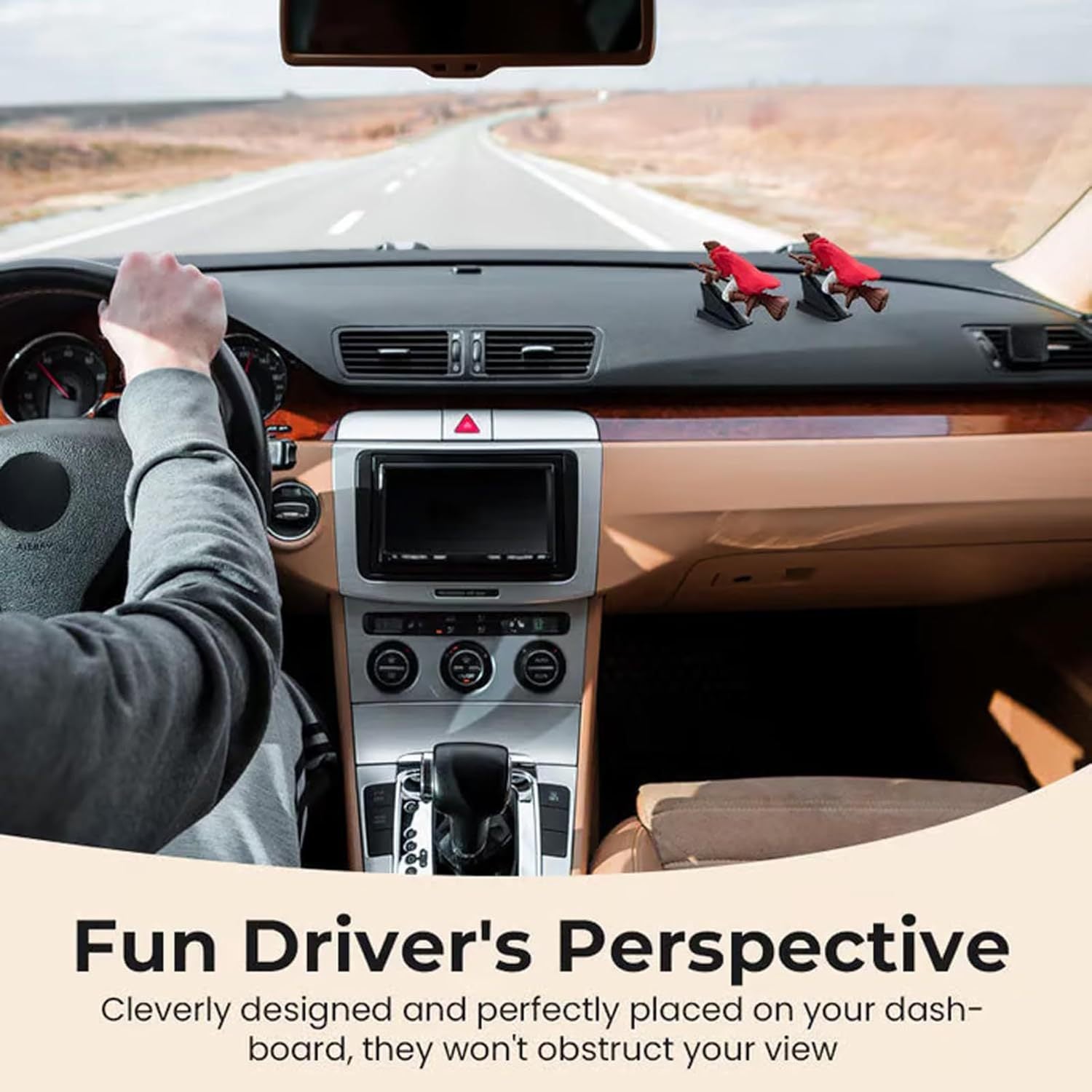 Flying Broom Car Decor – Stress-Relief Car Decor