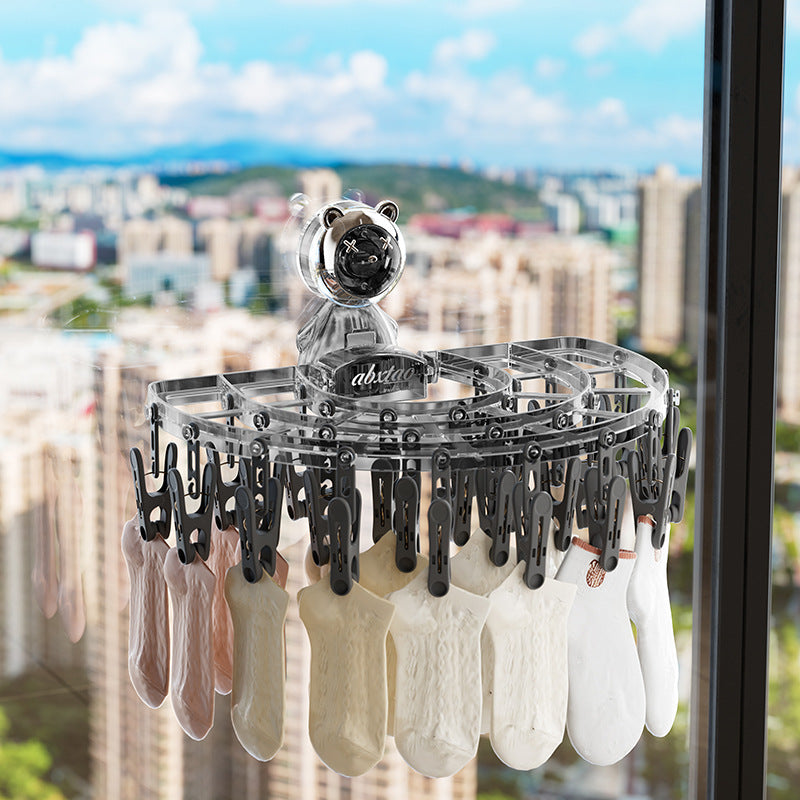 Socks clip rack