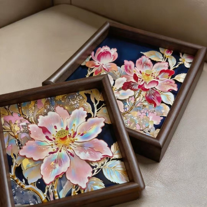 Bloom Wooden Tray