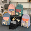 Backpack with Bear Charm
